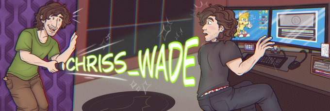 Chriss_wade — photo — IM HAPPY TO ANNOUNCE THAT WE HAVE A NEW BANNER FROM OUR LUCKY WINNER!!! @culltoonz !!! Please follow, support and show them love and ofc to all the lovely artists that have participated in MAY I C0MMISSI0N YOU?