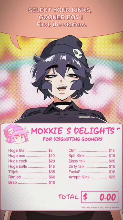 Maxine 💕 — Video — Finally! A new video, available on my patpatreooooon ! Welcome to Gooner's Delight, Moxxie is gonna be your waitress today ❤️ Introducing the fantastic @Codi_Vore as Moxxie's voice ✨❤️